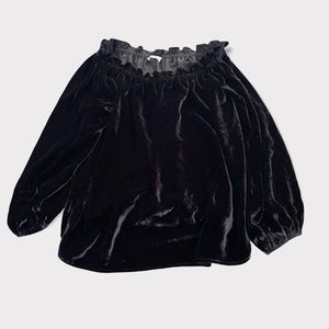Reformation Velvet Top